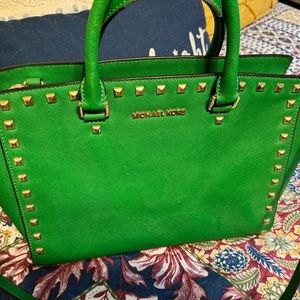 Michael Kors bag and small wristlet